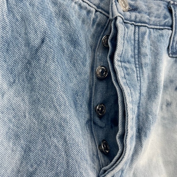 JUICY COUTURE Indigo Relaxed-Fit Tie-Dyed Button Fly Jeans Size 30 NWT - Picture 4 of 13